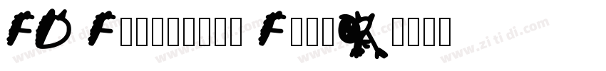 FD Foootball Font 2字体转换